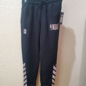 NBA Jogger pants in black for Boys Sizes M (10-12) & L (14-16)